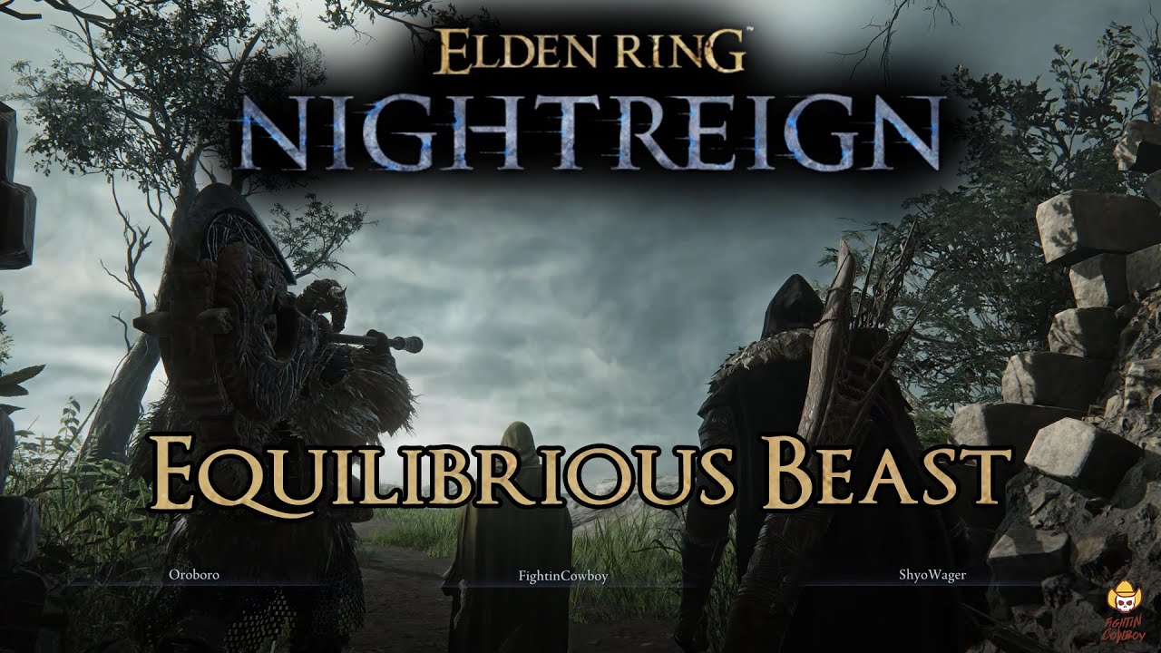 Elden Ring Nightreign - Равновесный зверь / с Ороборо и Шёвагером