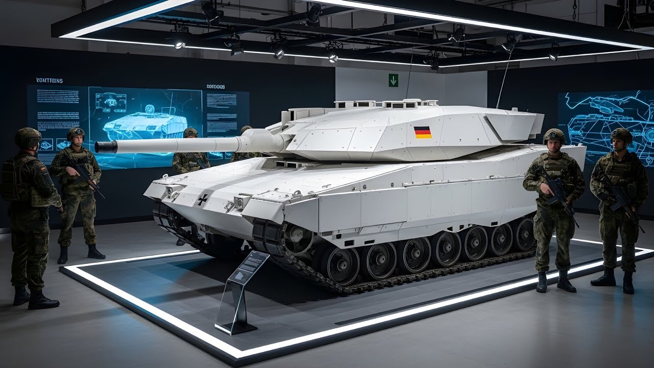 Leopard 2A8 Unveiled! Germany's New Super Tank 2026 &ndash; Incredible Technology and Power!