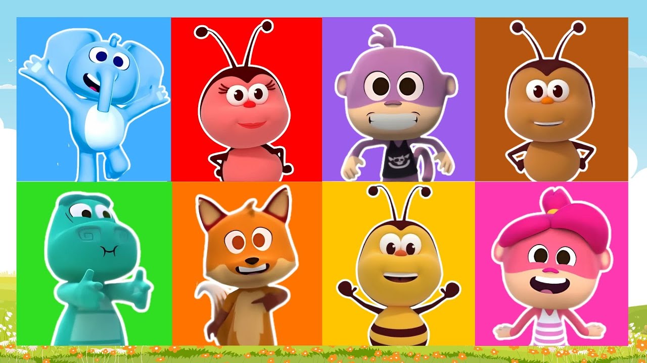 🎶 🌈Canción de los colores de La Granja de Zenón | Aprender los colores 🎨 Reino Infantil