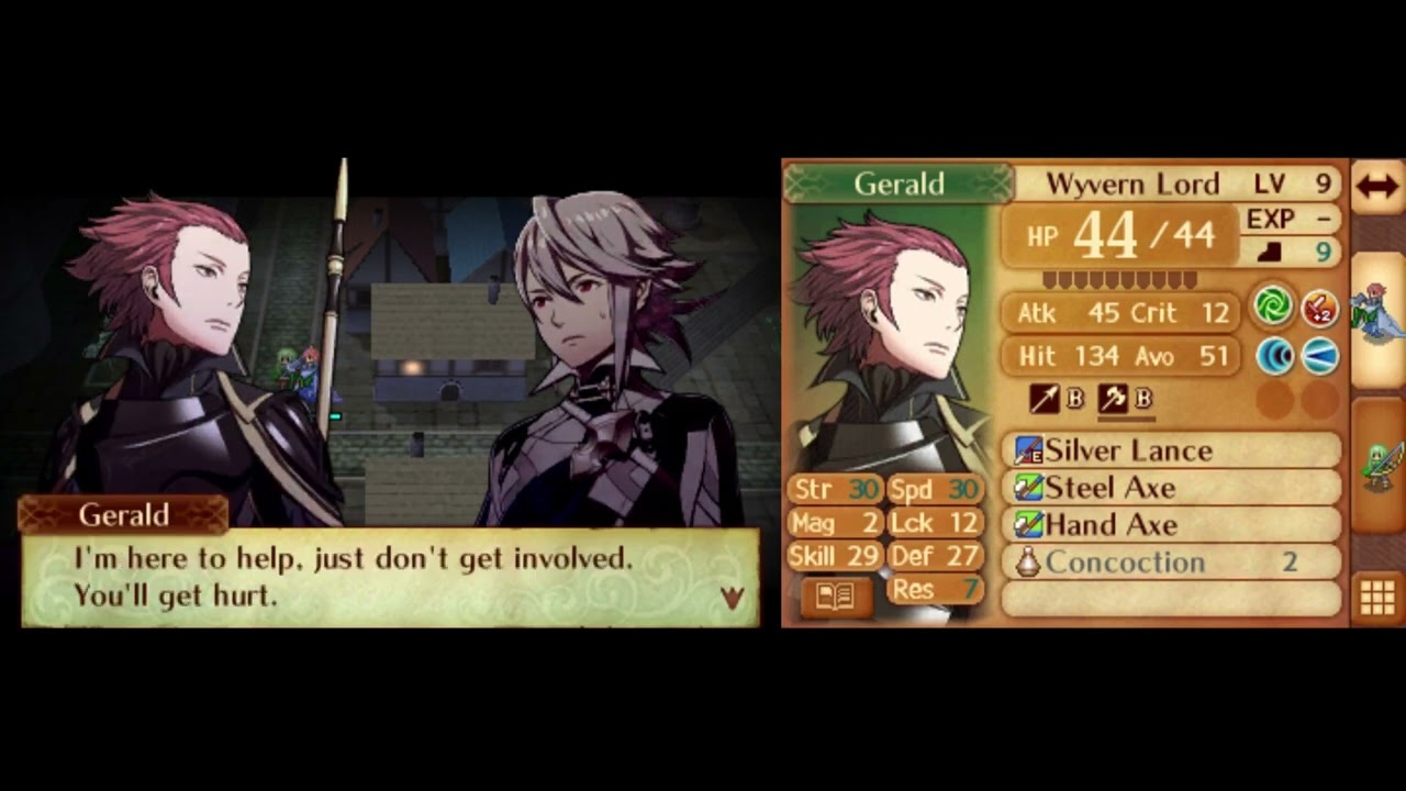 Fire Emblem Fates: Playable Kjelle, Gerome, and Nah [Mod]