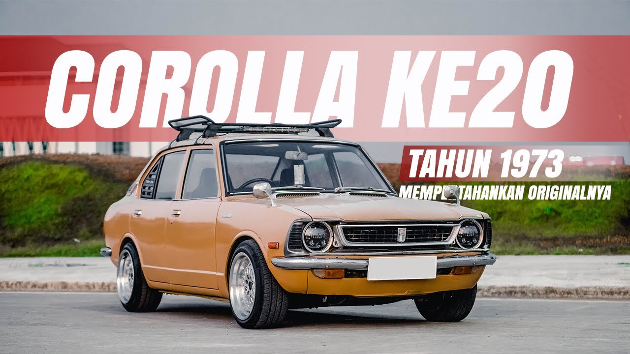 Toyota Corolla KE 20 Restoration Swap Engine Sudah Keliling Sulsel