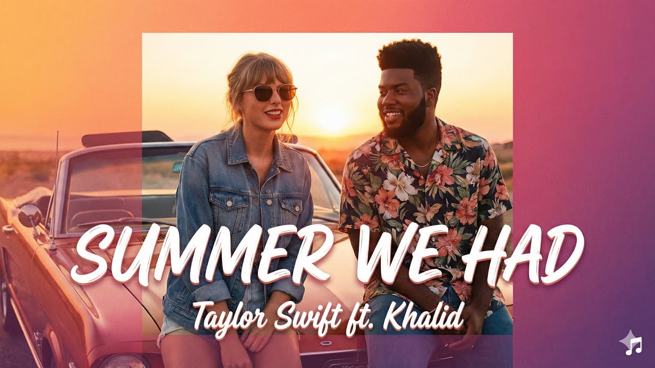 Taylor Swift ft Khalid - Summer We Had (Official Fan Made AI Music Video)