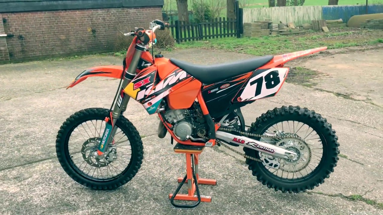 KTM 125SX 2005 Start