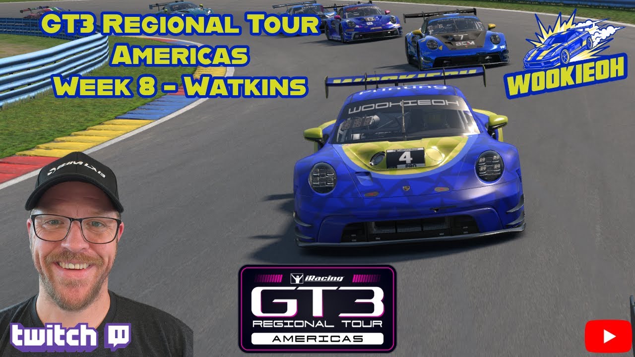 8-я неделя 1-го сезона GT3 Americas 2026 года на трассе Уоткинс.