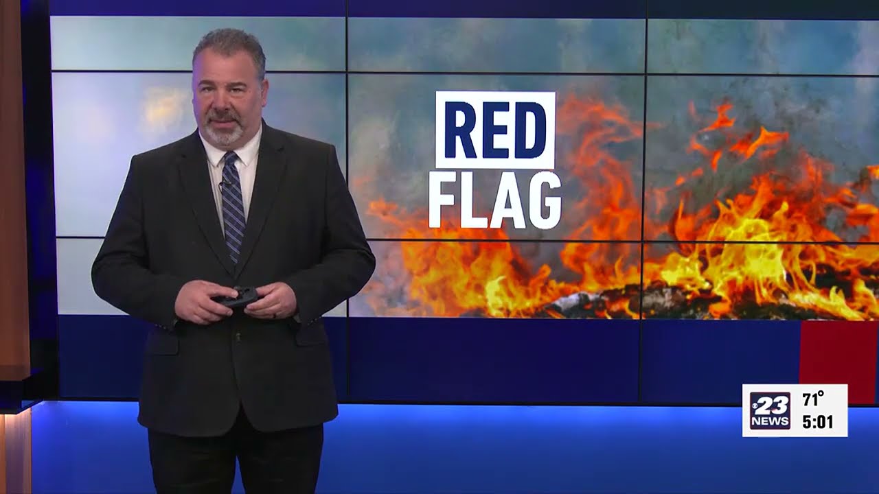 Red Flag Warning: Windy weather poses high fire danger