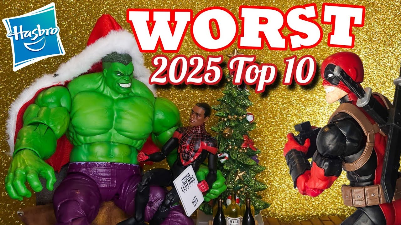 Топ-10 ХУДШИХ фигурок Marvel Legends 2025 года – разоблачение провалов «премиум-сегмента» от Hasbro