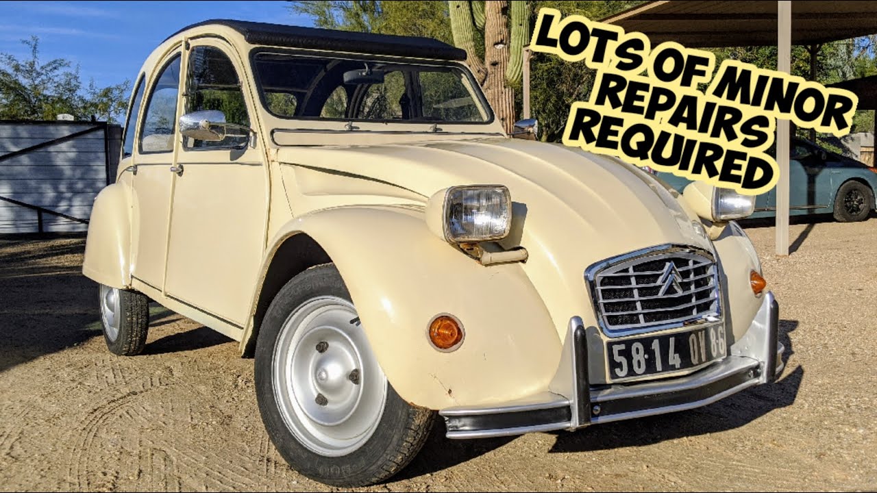 Ремонт Citroen 2CV (двигатель, салон, экстерьер)
