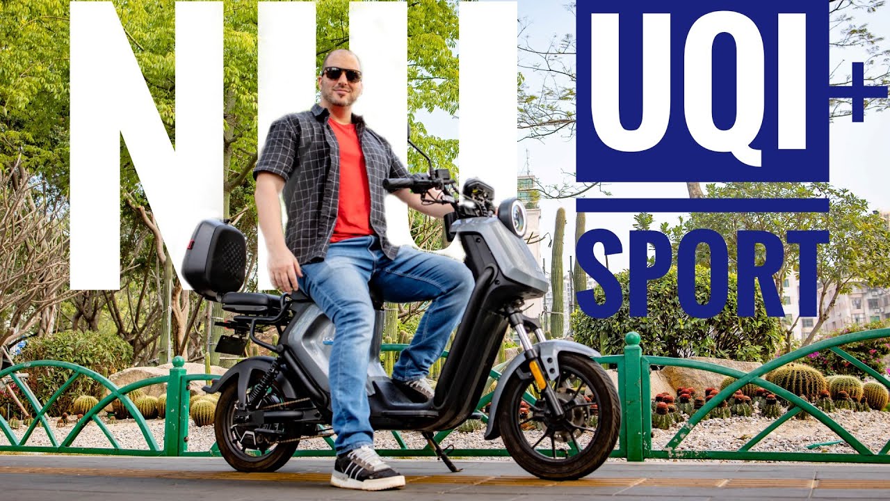 NIU UQI+ sport electric moped review street legal no need drive license