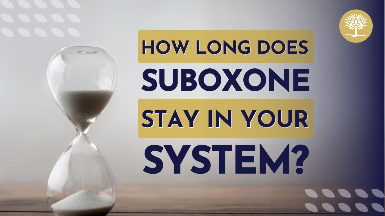 How Long Does Suboxone Stay in Your System? #opioidaddiction #opioidwithdrawal