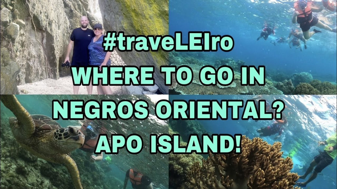 #traveLEIro WHERE TO GO IN NEGROS ORIENTAL? APO ISLAND! | LEI DIAMANTE