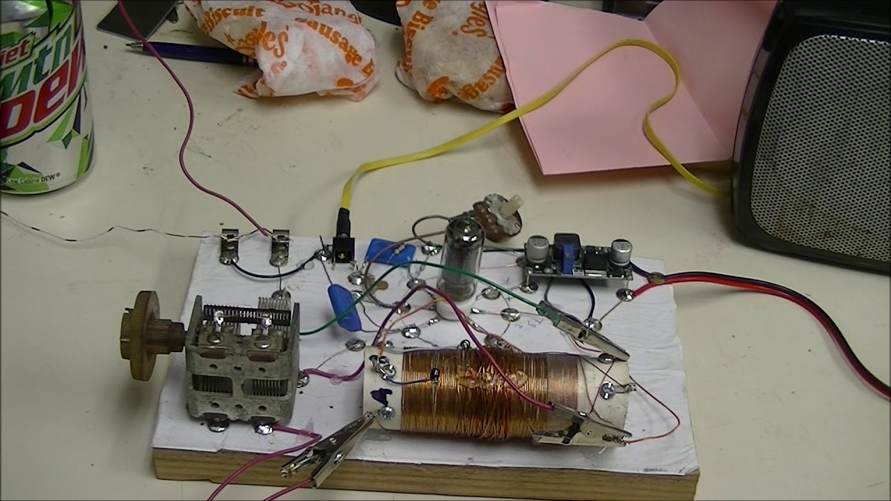Low-Voltage Vacuum Tube Radio