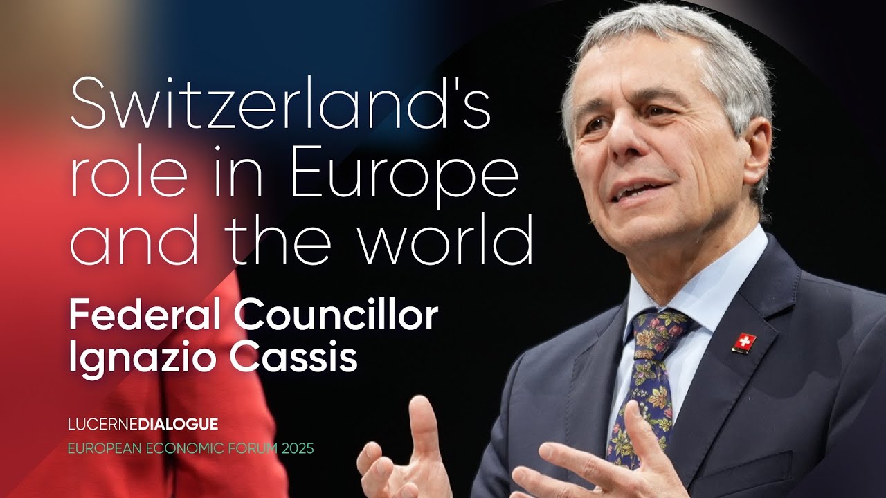 Opening speech European Economic Forum 2025 | Federal Councillor Ignazio Cassis