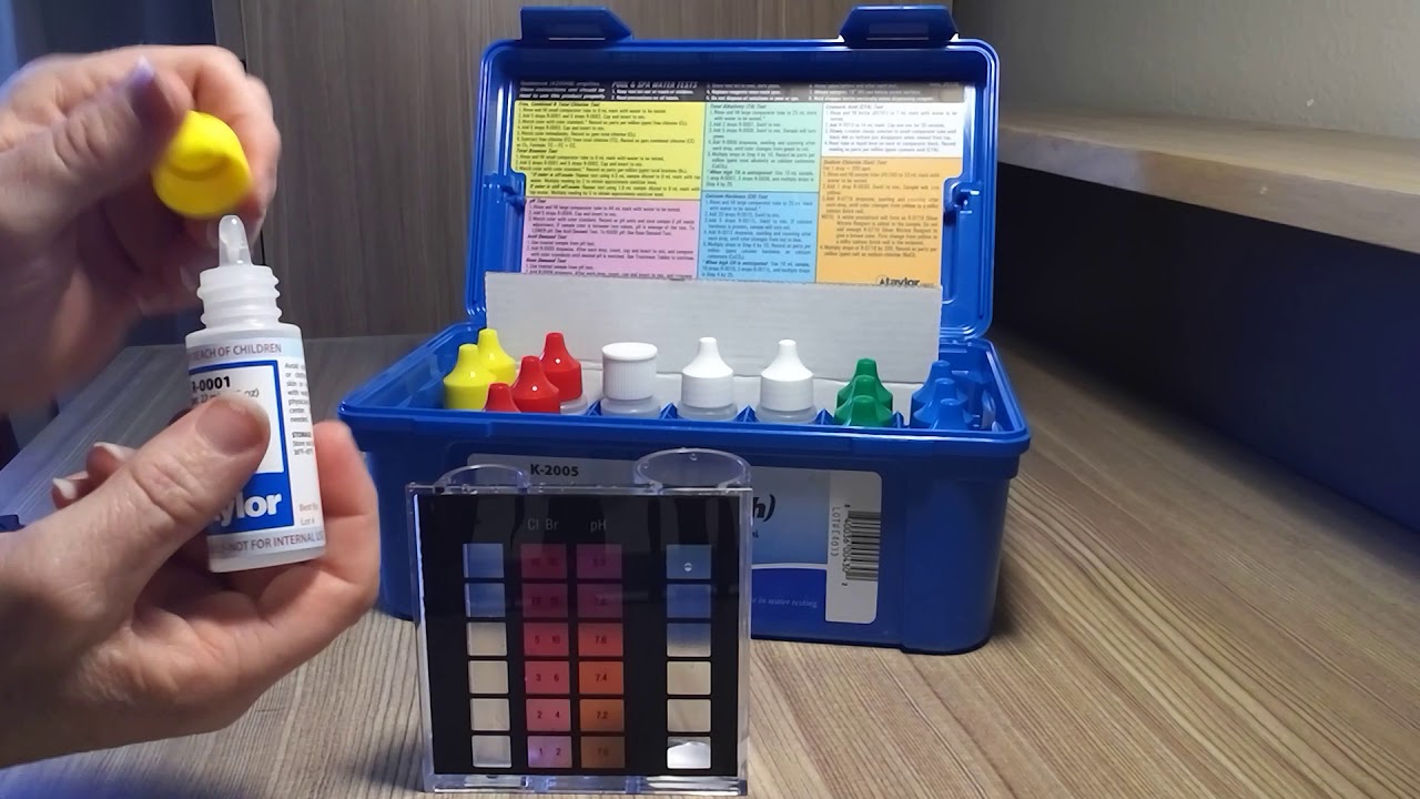 How to Test the Bromine Levels in Your Pool - Water Chemistry
