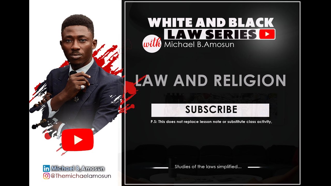 LAW AND RELIGION