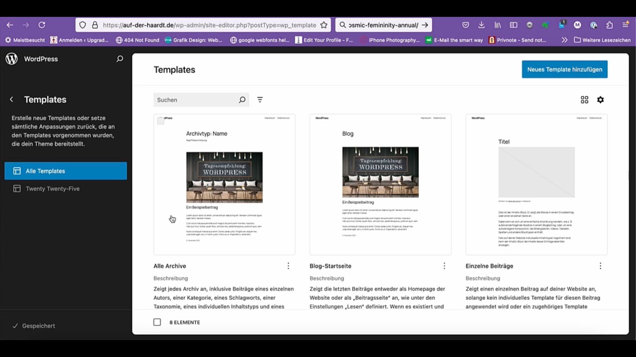 WordPress - Was sind eigentlich Block Themes