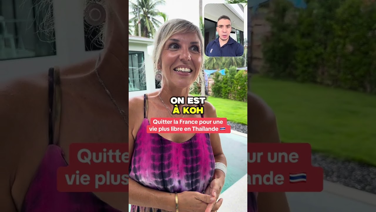 Elle a tout quitté pour vivre libre en Thailande 🇹🇭