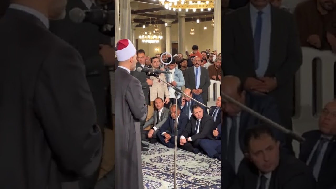 وزراء وشخصيات عامة وكبار العلماء بإحتفالية الأوقاف بليلة النصف من شعبان في رحاب مسجد سيدنا الحسين