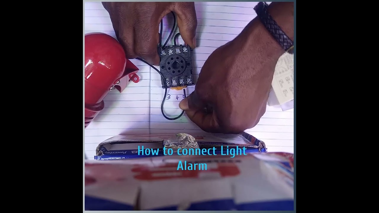 how to connect NEPA light Alarm
