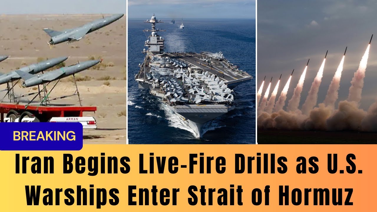 World’s Oil Chokepoint on Edge: U.S. Carrier vs. Iran Drills