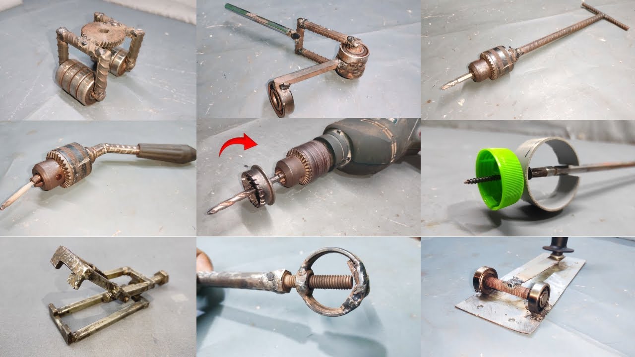 One Video in ￼ multiple welding ideas for home-made