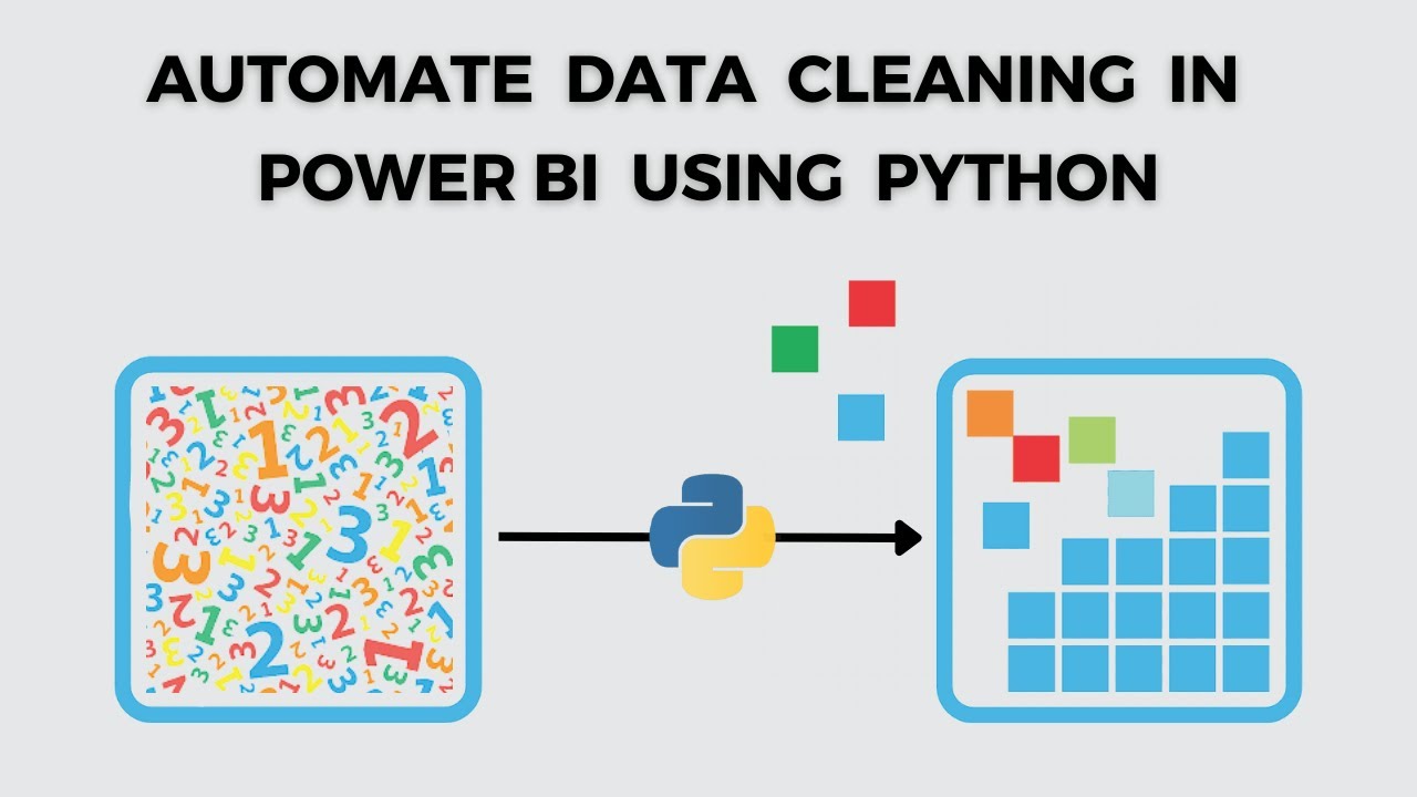 Автоматизируйте очистку данных в Power BI с помощью Python