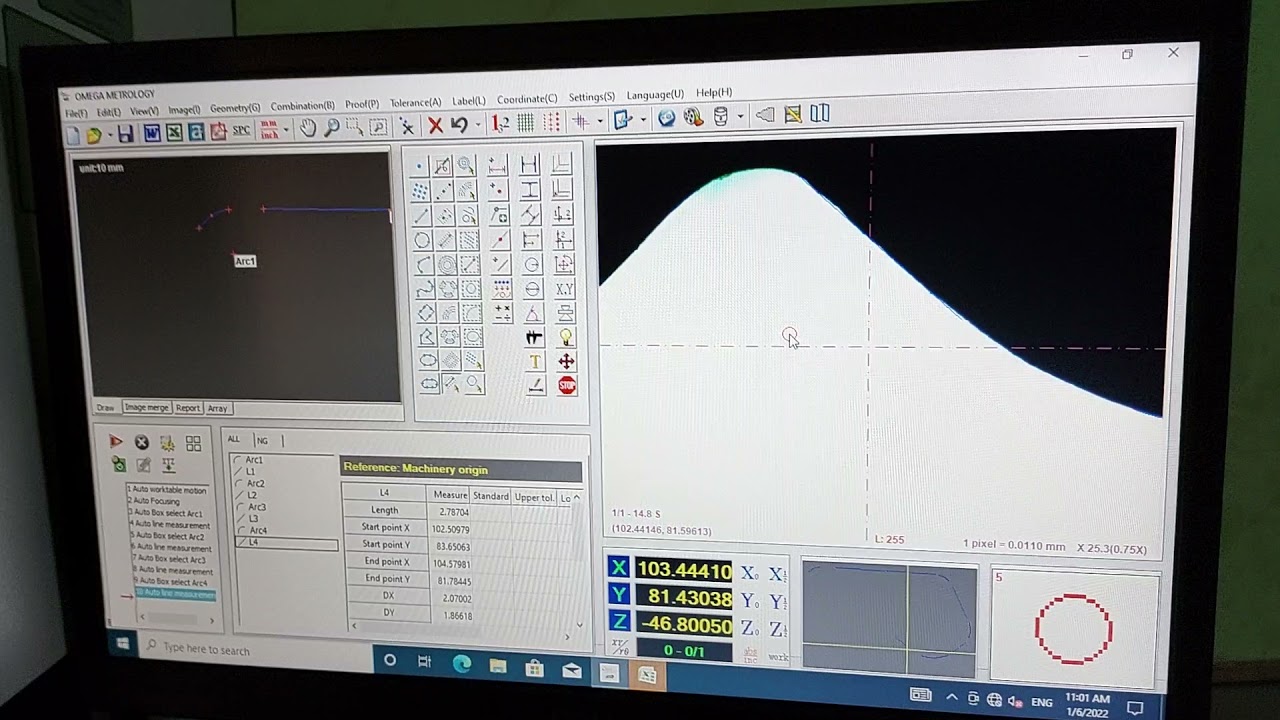 OPTI COM VMM 2D CNC DEMO1