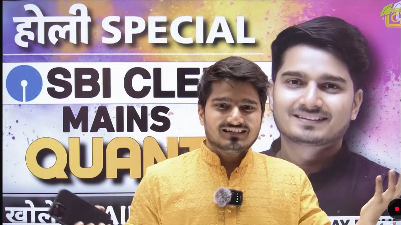 🔥 SBI Clerk Mains Quant | DI, Arithmetic | SBI Clerk 2025 classes | Vijay Mishra