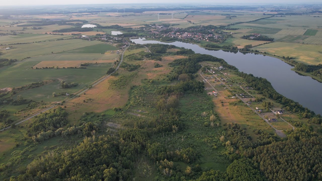 JEZIORO DŁUGIE BANIEWICE, JEZIORO DŁURZEC  BANIE, CZERWIEC 2025