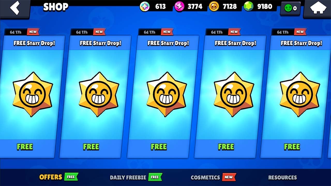 THAAANKS!!🔥 FREE LEGENDARY STARR DROP 😱🎁GIFTS!!!🔥 BRAWL STARS UPDATE!😨