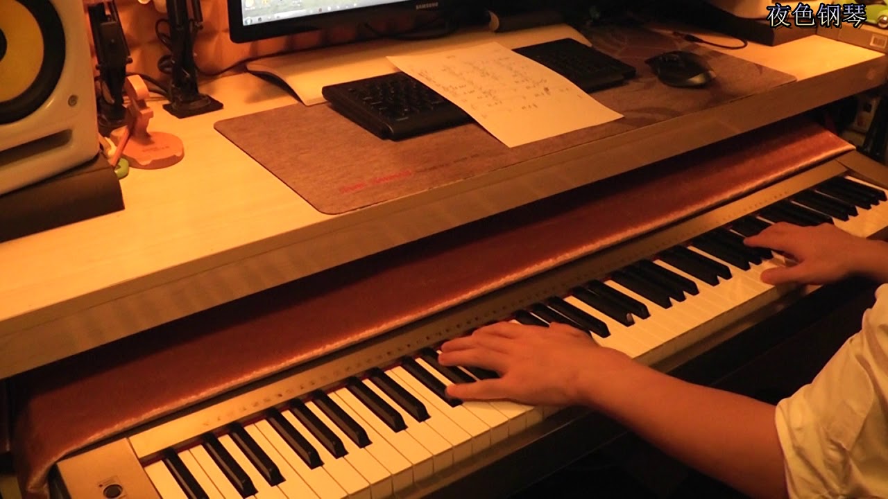 韩红 - 绒花 (芳华 片尾曲) | 夜色钢琴曲 Night Piano Cover