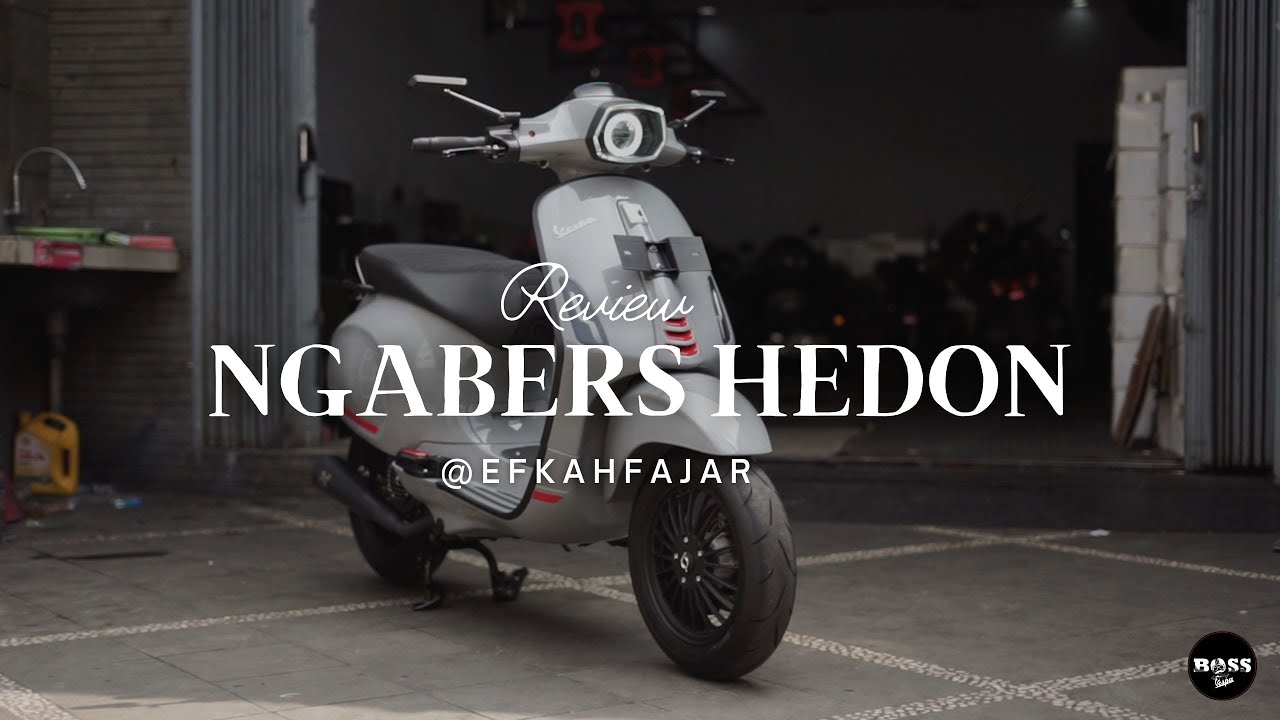 Vespa nya Seorang Trader, Modifnya Gak Nanggung Nanggung | REVIEW Eps. 02