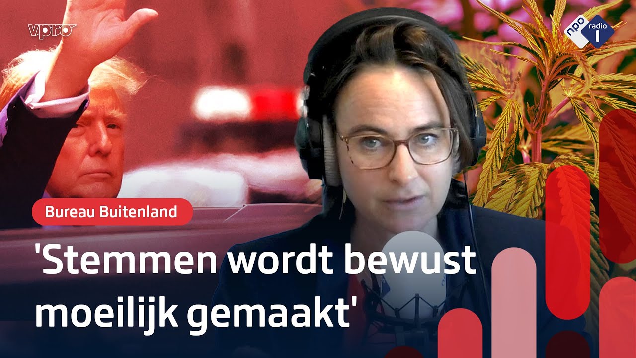 Waarom niet alle Amerikanen naar de stembus gaan | De USA Q&A | NPO Radio 1