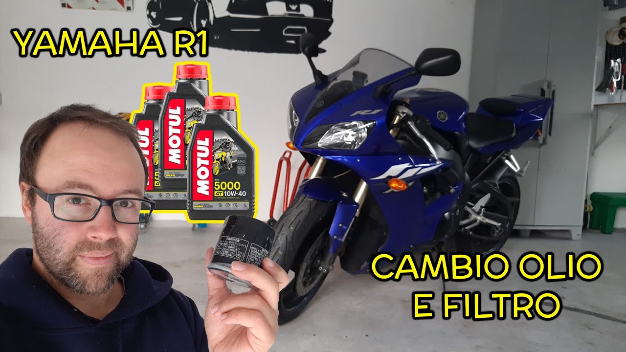 Yamaha R1 - Cambio OLIO e FILTRO