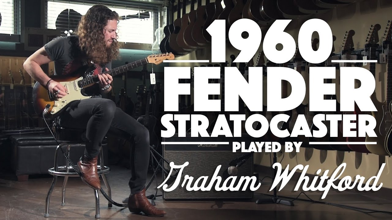 1960 Fender Stratocaster played by Graham Whitford
