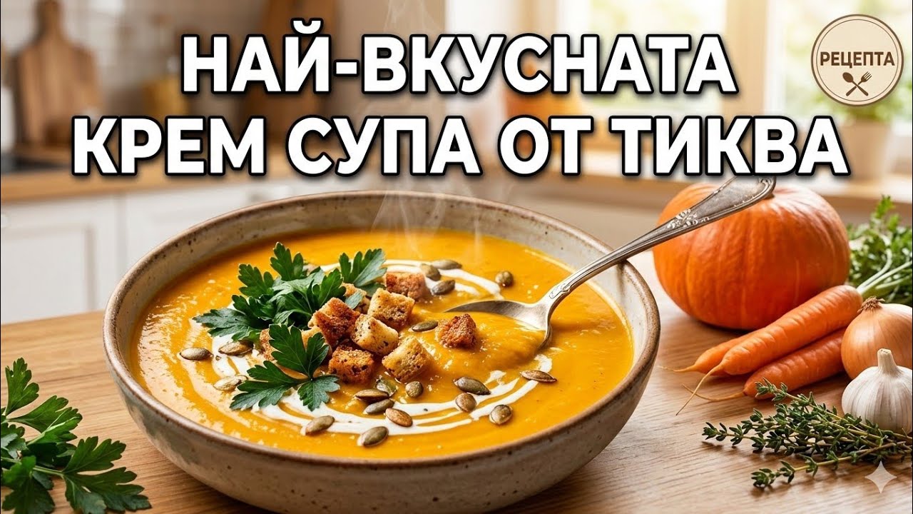 КРЕМ СУПА ОТ ТИКВА