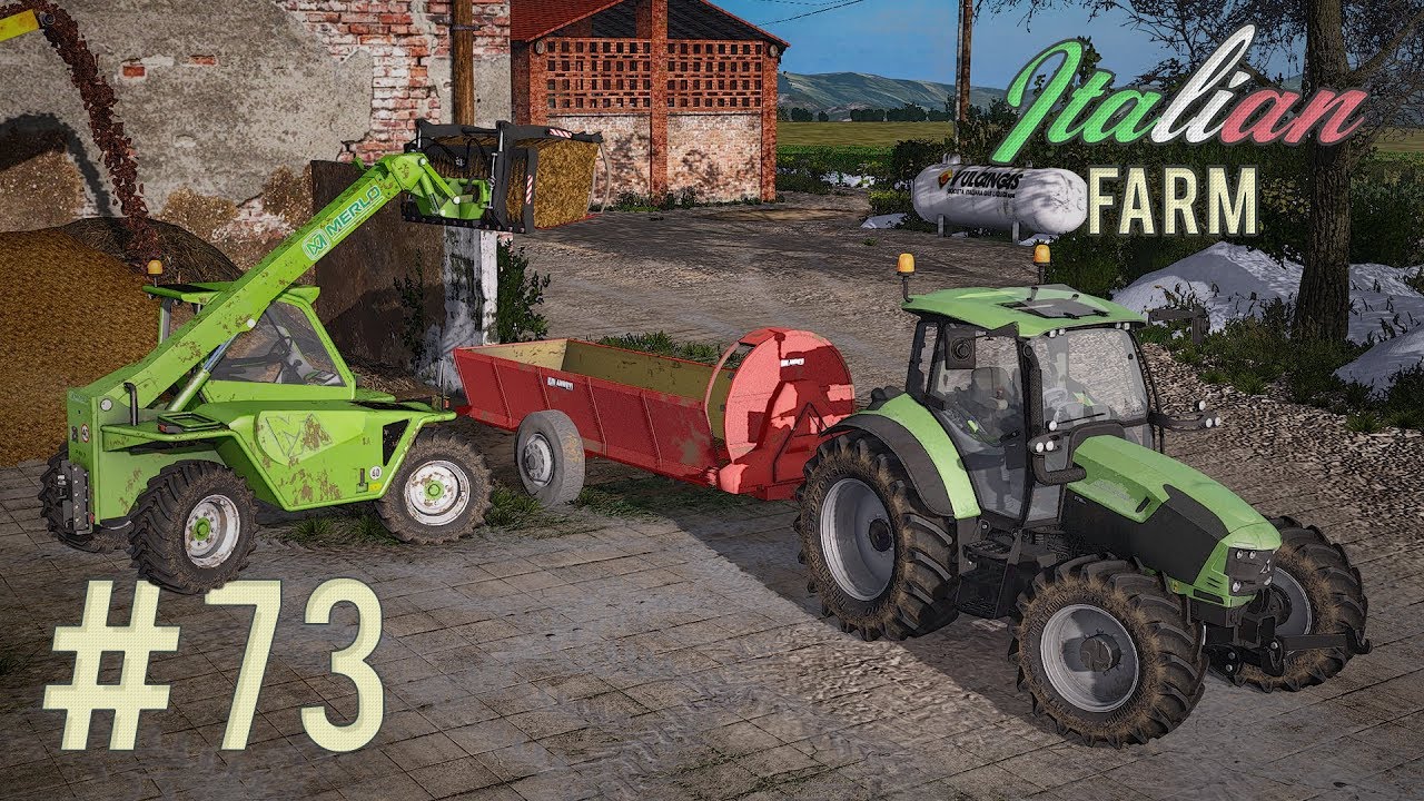 Italian Farm - Spandimento letame all'italiana #73