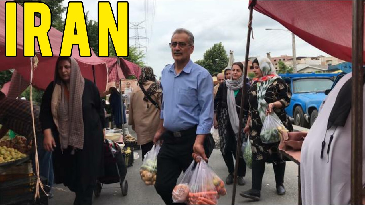Real IRAN 🇮🇷 | Mazandaran Weekly Market Tour