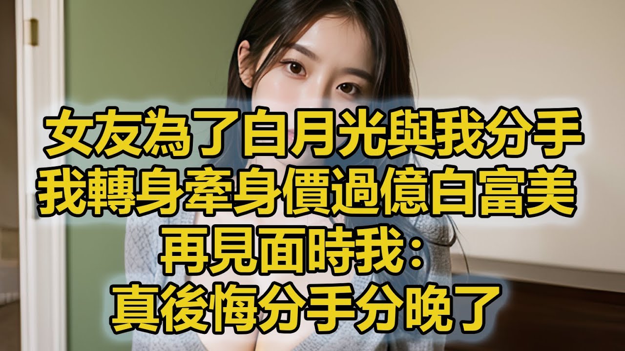 女友為了白月光與我分手，我轉身牽身價過億白富美，再見面時我：真後悔分手分晚了。