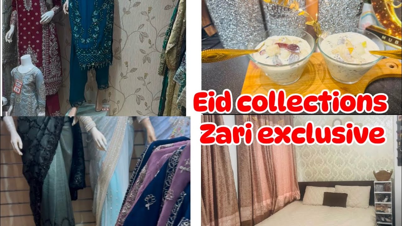 Shopping vlog🛍️॥ Zari Exclusive Eid Collection Shopping & Iftar Specials in London! 🌙Ramadan routine