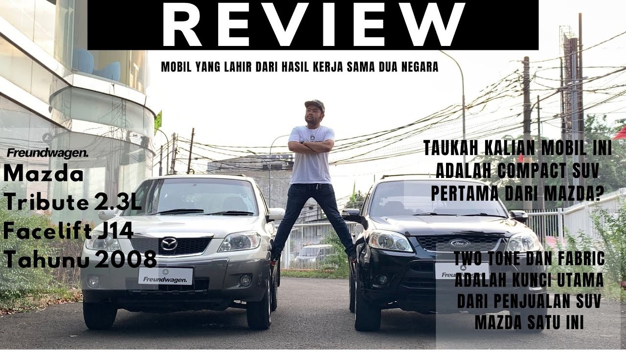 #HEAD2HEAD Mazda Tribute 2.3L Facelift J14 (CBU) 2008 featuring Ford Escape Review (Indonesia)