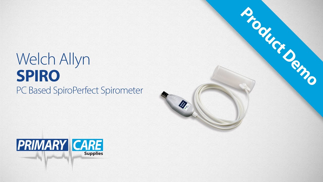 Welch Allyn PC-Based SpiroPerfect Spirometer DEMO