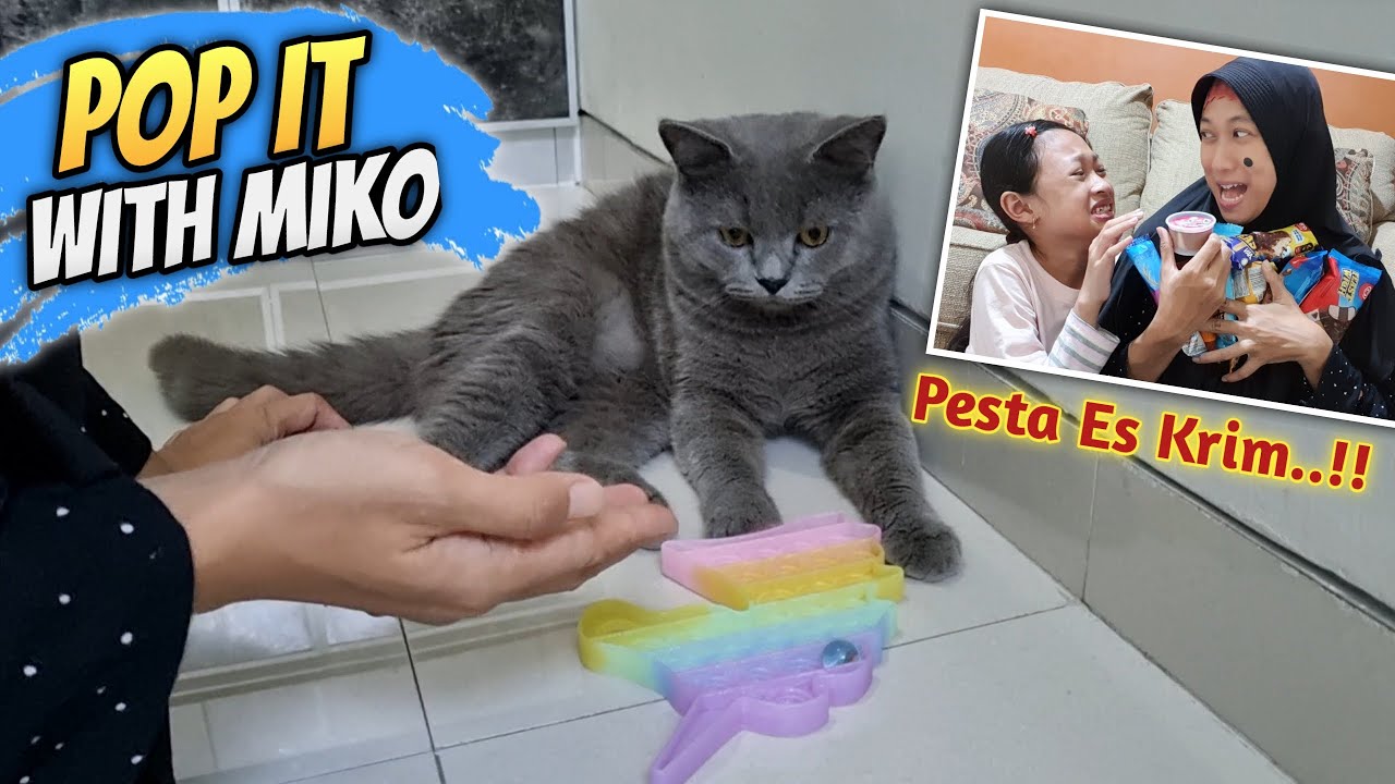 Challenge Pop It Bersama Miko 😄 Kunyit Pesta Es Krim | Asti Kunyit - Bunda Aqilla Eps 147