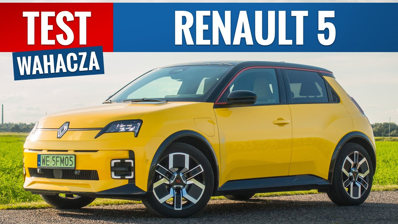 Renault 5 E-Tech 2025 - TEST PL (150 KM 52 kWh) Ale to jest fajny samoch&oacute;d