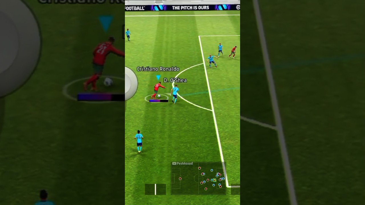 Ronaldo 🎮🔥😱 #efootball2024 #pesgamers #pes #cristianoronaldo #pesplayer #pesshort video#