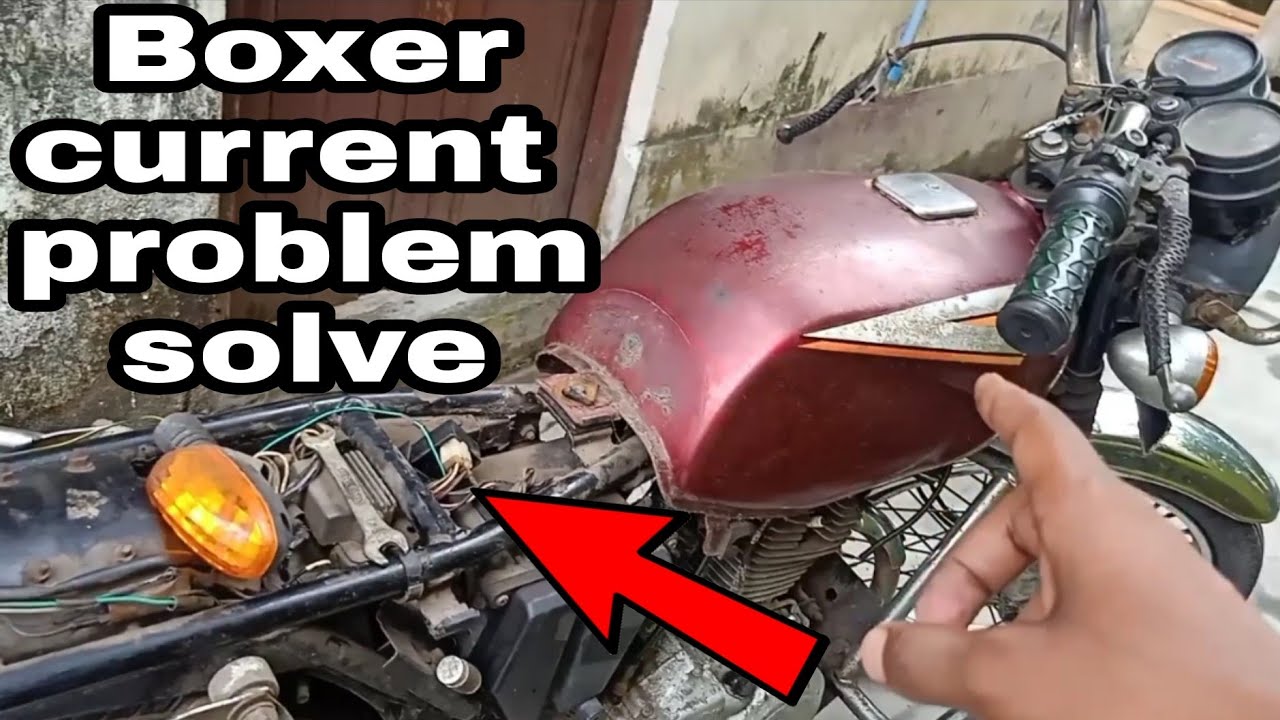 Boxer STARTING Problem CDI HT Coil Check MAGNET Check