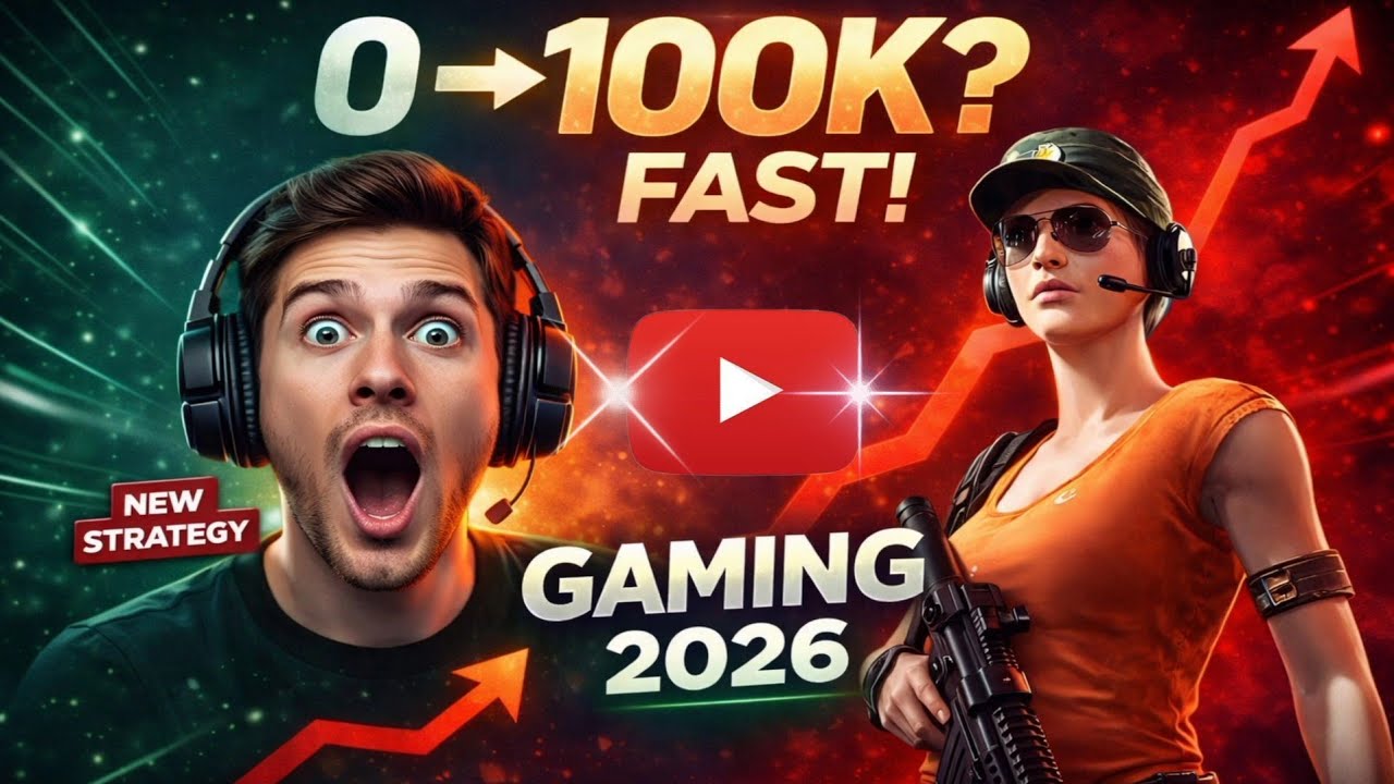 How To Start & Grow a Gaming Channel in 2026 (0 to 10K Blueprint)