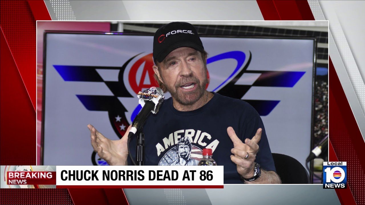 Iconic actor, martial artist Chuck Norris dead at 86