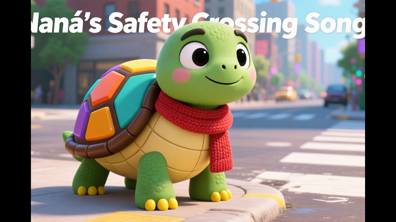 Нана останавливается и ждёт 🦕🚦 | Умная песня о безопасности на улице