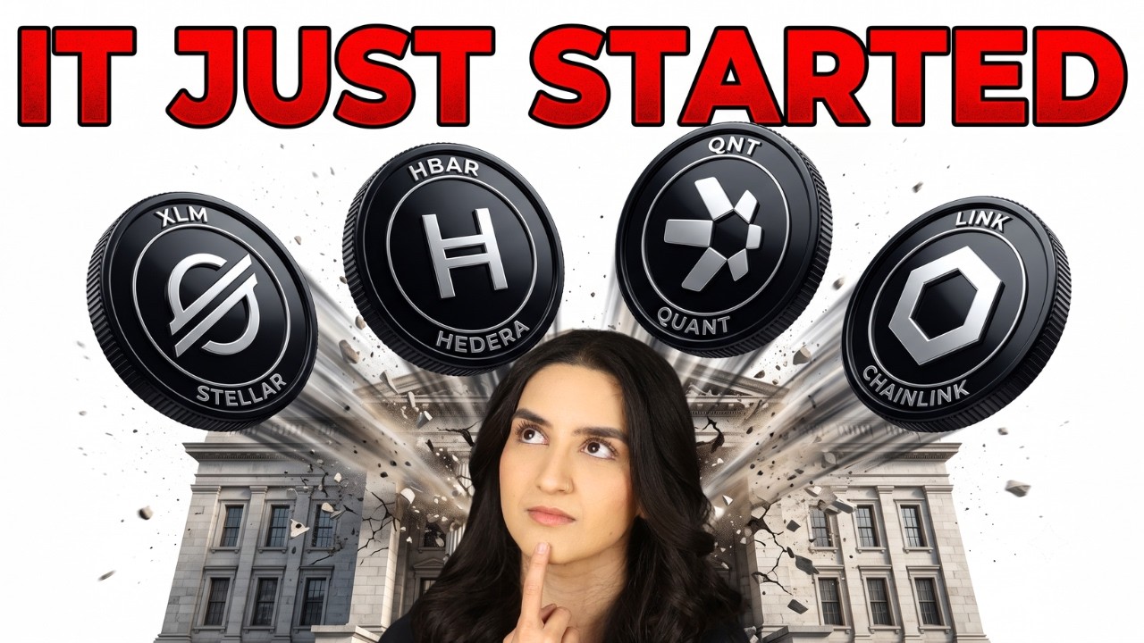 XLM, HBAR, QNT, LINK: Уолл-стрит только что провернула ШОКИРУЮЩУЮ сделку за вашей спиной