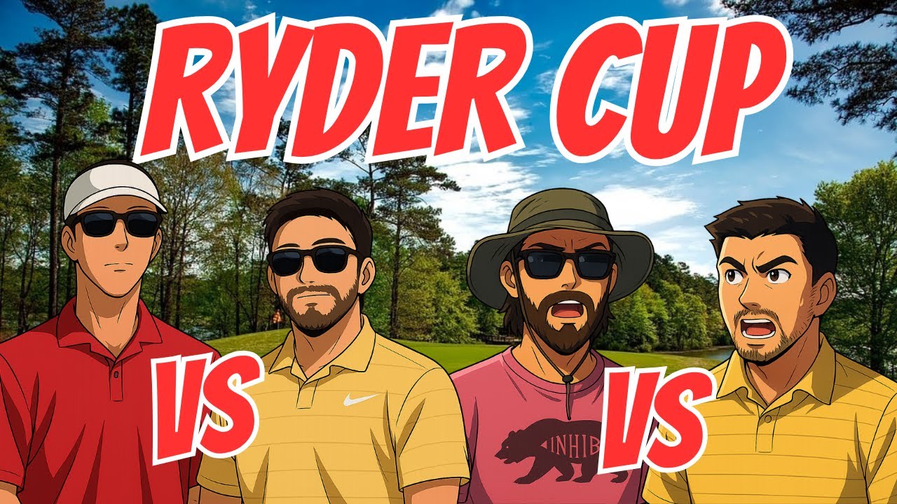 ⛳Can Team Asians DEFEAT the Caucasians? Ryder Cup Singles🏆